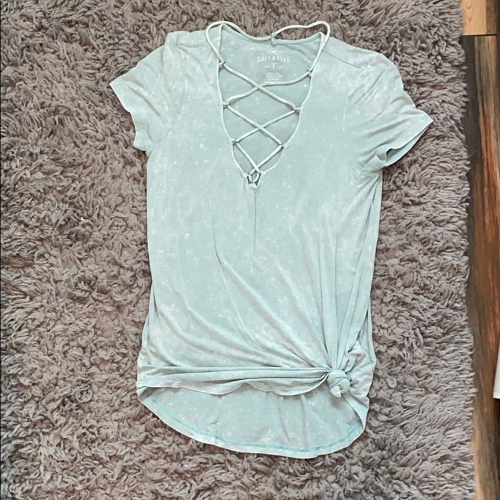 American eagle v neck shirt